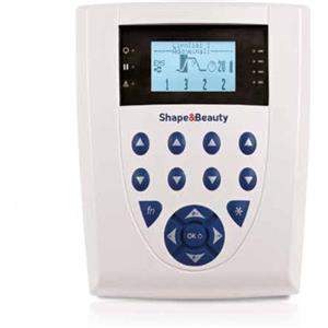 Globus Shape & Beauty - Elettrostimolatore Professionale per Tonificazione e Rassodamento del Corpo con 4 Canali Indipendenti e Batteria Ricaricabile