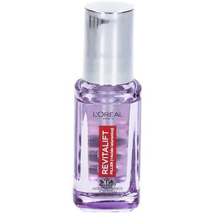 L'Oréal Paris Siero Contorno Occhi Revitalift Filler 20 ml - Rimpolpante con 2,5% di Acido Ialuronico e Caffeina, Applicatore Triplo Roller