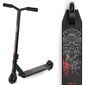 Movino Tyro Monopattino Scooter Professionale Scooter Per Bambini Cuscinetti A Sfera ABEC9 Ruote Da 100 mm Monopattino Freestyle Y-BAR Manubrio Base in Alluminio 6061 Leggero 2,90 kg