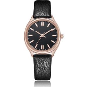 CIVO Orologi Donna Ragazze Quarzo Analogico Pelle Nero Orologi da Polso Classico Affari Design Impermeabile Orologio Donna Casual Luminosi Regali Eleganti per Donna