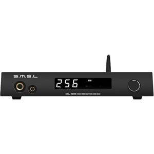 S.M.S.L DL100 Audio DAC Amplificatore 4xCS43131 Chips Hi-Res Amplificatore per cuffie PCM32bit/768kHz Hi-Fi Audio Stereo Ricevitore Bluetooth5.1/USB/Ottico/Coassiale/HDMI Ingresso THD+N0.00009%