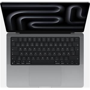 Apple MacBook Pro 2023 M3 | 14.2 | M3 8-Core CPU | 10-Core GPU | 8 GB | 512 GB SSD | grigio siderale | IT