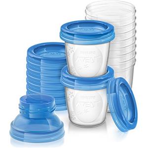 AVENT Philips AVENT, SCF618/10, contenitori riutilizzabili per latte materno - Confezione da 10