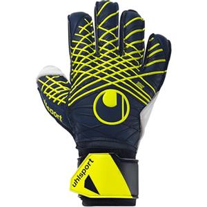 uhlsport Guanti da portiere per calcio Prediction Soft Flex Frame - Guanti da portiere per bambini e adulti con protezione delle dita