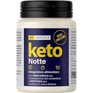 ALOHALABS Keto Notte | Integratore Naturale con Griffonia e Magnesio | 60 Compresse per Benessere Notturno | Supporto Dieta Chetogenica | Rilassamento e Recupero Muscolare