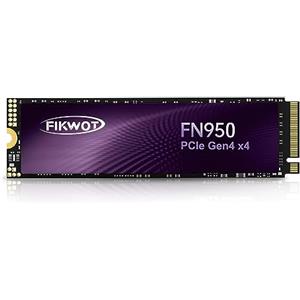 Fikwot FN950 2TB M.2 PCIe Gen4 Unità interna a stato solido da con adesivo di raffreddamento in grafene - Fino a 4800MB/s, Cache SLC dinamica, Compatibile con Laptop e PC Desktop