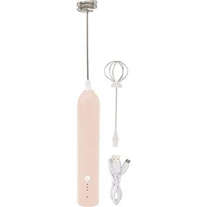 Headerbs Piccolo Frullino per le Uova per Uso Domestico, Mini Frullatore Multifunzionale, Agitatore Elettrico Portatile, Creatore di Schiuma, Sbattitore per caffè Al Latte Senza Fili, per (Albicocca)