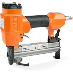 KIMSING KAMSIN V1015 chiodatrice pneumatica per cornici, chiodatrice pneumatica a V, chiodi a V da 7 a 15 mm, calibro 30, cornice per raccordi in legno, pistola sparachiodi per cornici in legno