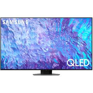 Samsung Series 8 TV QE65Q80 QLED 4K, Smart TV 65 Processore Neural Quantum 4K, Dolby Atmos e OTS Lite, Carbon Silver 2023
