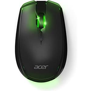 Acer, mouse gaming SENSE-GM1300, ABS rivestito in gomma, LED 7 colori, 4 pulsanti, 6400 dpi, 32 DPI, cavo rivestito in tessuto