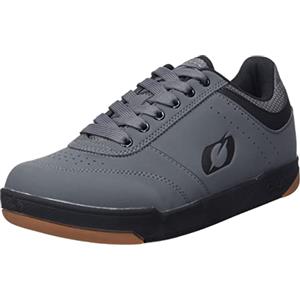 O'NEAL | Scarpe da Mountain Bike | MTB Downhill Freeride | Vegan | Massimo Equilibrio tra aderenza e Posizionamento del Piede, Traspirante | Pompe Flat V.22 Shoe | Adulto | Grigio Nero | Taglia 37