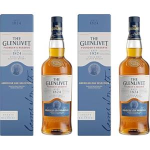 The Glenlivet Founder's Reserve - Single Malt Whiskey - 700 ml (Confezione da 2)