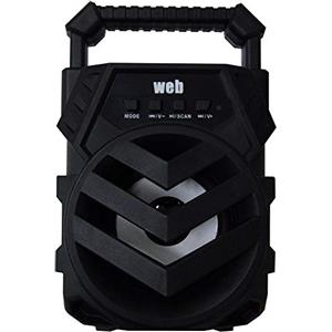 W.E.B. Cassa amplificata Bluetooth USB microSD 3 5W RMS LED