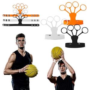 BOXOB 3pz Ausilio per Tiro a Canestro, Regolabile Allenatore per Tiro a Canestro Fuori Mano Silicone Guanti da Tiro a Canestro 3 Colori Gadget per Tiro a Canestro per Migliorare Tiro e Forma
