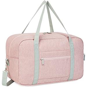 Narwey Bagaglio a Mano 40x20x25 Ryanair Borsone da Viaggio Pieghevole Borsa da Cabina Aereo Borsa Palestra Borsa Weekend 20L Donna Uomo