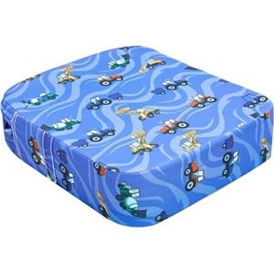 Gvblkq Rialzo per sedia per bambini, con fondo antiscivolo, impermeabile, con cintura di sicurezza, per bambini piccoli