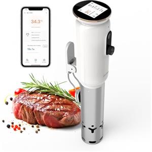 INKBIRD Wifi Sous Vide Roner, 0-90℃ Cottura Bassa Temperatura, TFT, Silenzioso, Ricette Incluse, Facile Utilizzo, 1000W