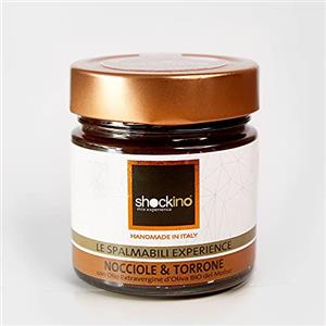 Shockino Mix Experience Shockino - Crema Spalmabile Nocciola e Torrone 200g - Granellata Crunch