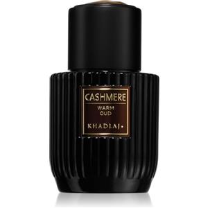 Khadlaj Cashmere Warm Oud Eau de Parfum Unisex 100 ml - Profumo Caldo con Note di Zafferano e Rosa
