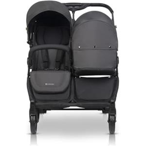 Sojan Passeggino doppio per diverse età: 2 passeggini + 1 navicella + accessori. Carrello gemellare BBtwin