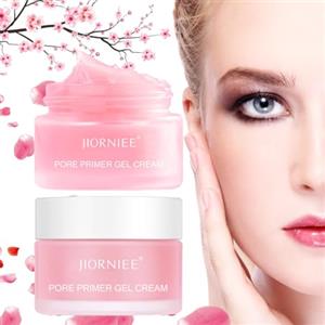 JCOTCL Crema gel che riempie i pori - Pore Primer Gel Cream per il viso, base per il trucco invisibile e fondotinta idratante per pori, affina i pori e leviga la carnagione (confezione 2)
