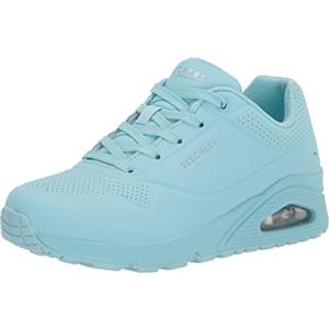 Skechers Uno Stand On Air, Scarpe da ginnastica Donna, Green Durabuck Mesh, 38 EU