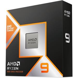 AMD Ryzen 9 9950X3D Processore con tecnologia 3D V-Cache, 16 core/32 thread, cache da 144 MB, TDP da 170 W, socket AM5, frequenza di boost fino a 5,7 GHz, DDR5 e PCIe 5.0