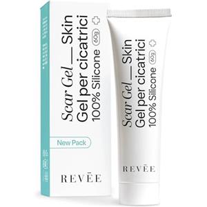 REVEE r Revée REVÉE Scar Gel Crema Cicatrici Chirurgiche 100% Silicone - Gel Topico per Cicatrici - Crema Cicatrizzante Ferite - Gel Cicatrici (60gr)