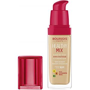 Bourjois Fondotinta Liquido Healthy Mix Formula Anti-Age Illuminante e Idratante a Lunga Durata con Vitamine e Acido Ialuronico, 54 Beige, 30 ml