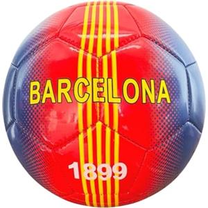 SaoTI Pallone da calcio Barcellona - Taglia 5 - Design e dimensioni ufficiali per appassionati di calcio