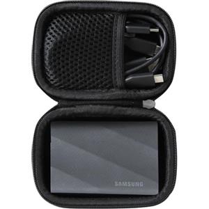 Hermitshell HERMIT SHELL Custodia rigida da viaggio per SSD portatile Samsung T9 SSD portatile 4TB/2TB/1TB, USB 3.2 unità a stato solido esterna (per 1 disco rigido)