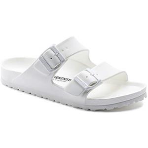 Birkenstock Arizona Eva, Zoccoli Unisex - Adulto, Bianco (White), 40 EU