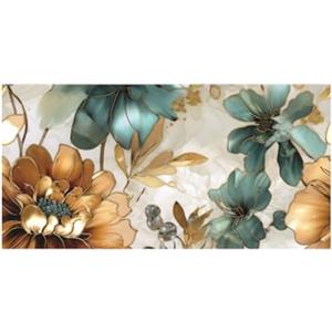 MOHOME Tappeto Passatoia Cucina Antiscivolo Lavabile PVC Los Angeles 50 x 100 cm Runner Multiuso Morbido Impermeabile Antimacchia Sala Pranzo Bagno Lavanderia Corridoio