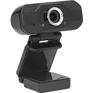 Juroupi Webcam del Computer, Riduzione Automatica Wireless Riduzione del Rumore Ad Alta Definizione Schermata a LED LED per la Conferenza per Office