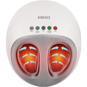 HoMedics Shiatsu Air Pro Massaggiatore per Piedi - Massaggiatore Elettrico per Piedi con Compressione d'Aria, Calore Opzionale e Massaggio Shiatsu Profondo, Regalo per Donne e Anziani