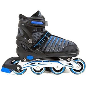 BODYLINE Pattini in linea allungabili per adulto taglia S misure 34/37