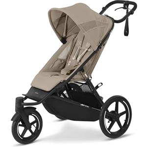 CYBEX Gold AVI SPIN Passeggino, Dalla Nascita Fino a Circa 4 Anni, Max. 111 cm e 22 kg, Passeggino da Città e fuoristrada, Almond Beige