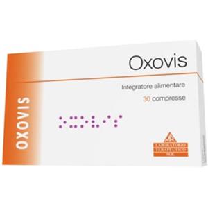 Oxovis - Integratore Alimentare per il Benessere Oculare con Vitamina E, Curcuma e Mirtillo - 30 Compresse