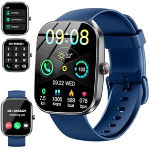 Soudorv Smartwatch Uomo Donna, 2025 Orologio Smartwatch con Effettua/Risposta Chiamate, 1,91'' HD Orologio Fitness con Sonno/Cardiofrequenzimetro/Contapassi, 112+ Sportive Fitness Smart Watch per Android iOS
