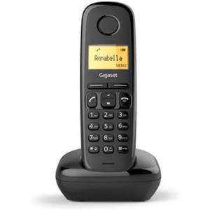 Telefono Dect con Base Analogica Gigaset A 170 Nero [S30852-H2802-K101]