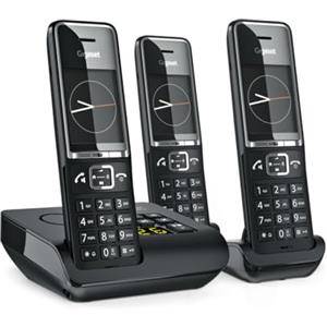 Gigaset COMFORT 550A Telefono analogico Identificatore di chiamata Nero
