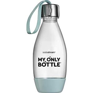 Sodastream Bottiglia di gassificazione My Only Bottle Style, Piccolo Modello 0,5 L, Formato Nomade, da Portare Ovunque, Compatibile con lavastoviglie, Colore: Blu, Materiale: Tritan, Senza BPA