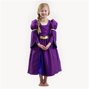 PRETEND TO BEE Costume da principessa delle fiabe Rapunzel, per bambini, 5-6 anni