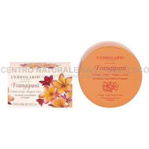 L'Erbolario Frangipani Crema Corpo Magica Luce 150 ml - Idratante e Illuminante con Glitter