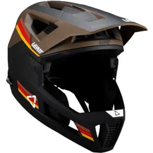 Leatt Casco MTB ENDURO 4.0 - Ventilazione Ottimale, Comfort Elevato e Mentoniera Rimovibile
