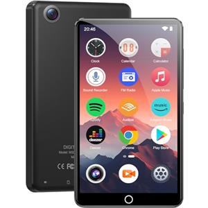 joliker Lettore MP3 da 80 GB con Bluetooth e WiFi, joliker Mp3 e Mp4 Musicale Lettore, Lettore Schermo Tattile da 4.02 pollici 1080P, MP3 Android Spotify Portatile con Audible, Deezer, Play Store