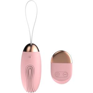 Generico Ovetto Vibrante Donna Telecomando - Vibratoreper Donna Professionale Comando a Distanza, Vibratore Sextoys Wireless, Sextoy Sessuali, Vibratoriper Coppie Telecomandato