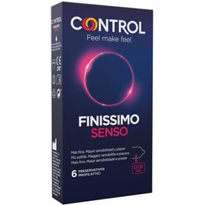 Control - Finissimo Senso Profilattici Sensibilità Confezione 6 Pezzi