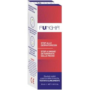 CINNAPHARM Sas Funghia Soluzione Idroalcolica Spray 50ml - Antimicotico per Unghie, Protezione contro Micosi