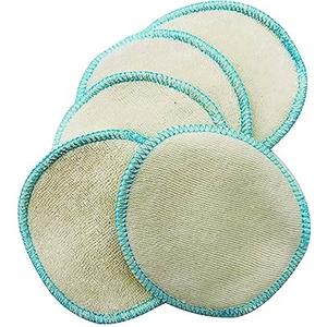 Eco-conseils Petites - Salviette struccanti in cotone biologico, confezione da 5